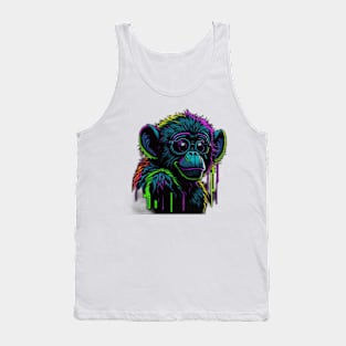 monkey art 6 Tank Top